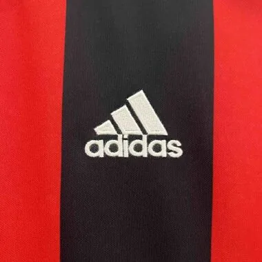 00-01 AC Milan Home Retro Kit Vintage Shirt