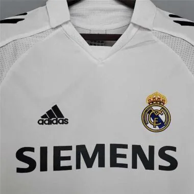 05-06 Real Madrid home long sleeve