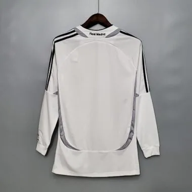 06-07 Real Madrid home long sleeve
