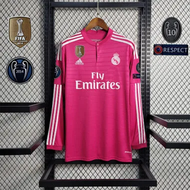 14-15 Real Madrid away long Sleeve