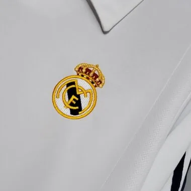 01-02 Real Madrid home long-sleeve