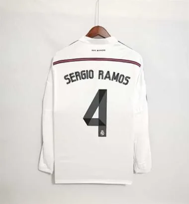 14-15 Real Madrid home Long Sleeve