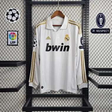 11-12 Real Madrid home long sleeve