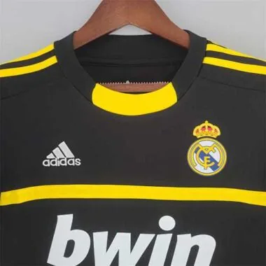 11-12 Maglia da portiere del Real Madrid, nera