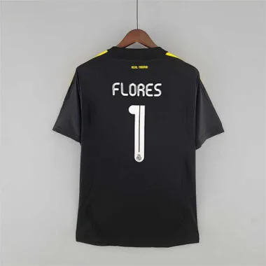 11-12 Maglia da portiere del Real Madrid, nera