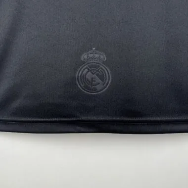 08-09 Real Madrid Retro Third Kit Vintage Black Shirt