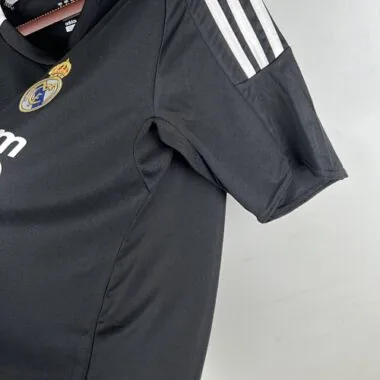 08-09 Real Madrid Retro Third Kit Vintage Black Shirt