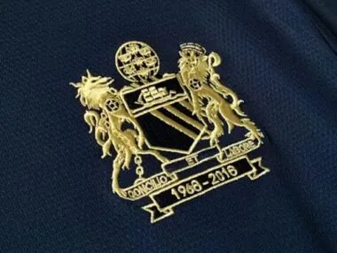 1968 Manchester City dark blue long sleeve