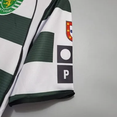 01-03 Sporting Lisbon Home Retro Kit Vintage Shirt Football Jerseys Yupoo