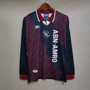 94-95 Ajax away royal blue long sleeve