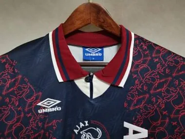 94-95 Ajax away royal blue long sleeve