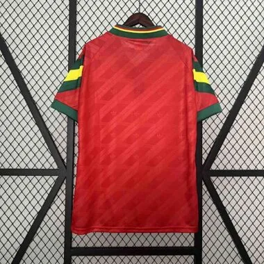 Equipación retro de Portugal 92-94 (local). Camiseta vintage de fútbol. Proveedor de camisetas AAAAJersey