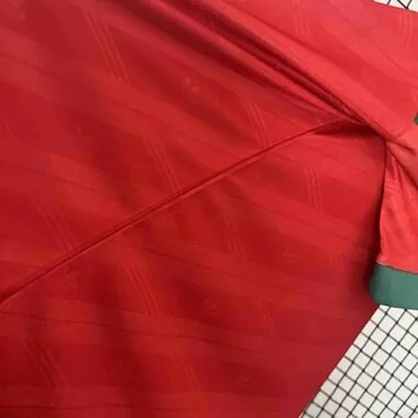 Equipación retro de Portugal 92-94 (local). Camiseta vintage de fútbol. Proveedor de camisetas AAAAJersey