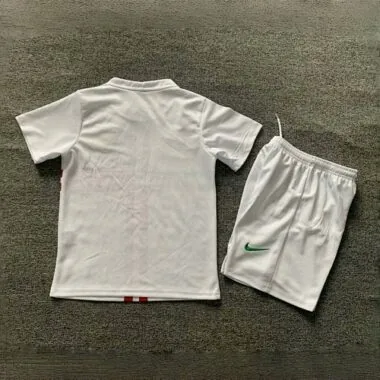 Equipaciones retro para niños de la selección de Portugal de 2012 (partidos fuera de casa), ropa vintage para jóvenes. Proveedor de camisetas AAAAJersey: Yupoo