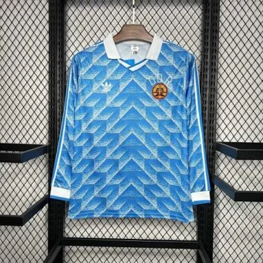 1988 East Germany Retro Long Sleeves Kit Vintage Shirt