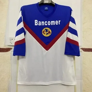 88-89 Club America Away Retro Kit Vintage Shirt
