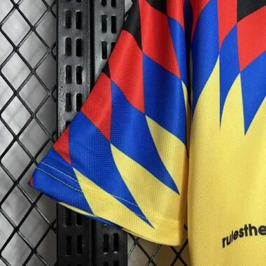 95-96 America RTW Yellow Retro Kit Vintage Shirt