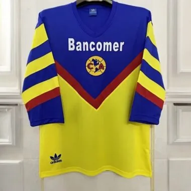 88-89 Club America Home Retro Kit Vintage Shirt