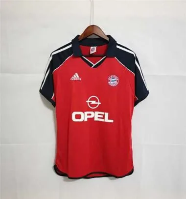 00-01 Bayern Munich Champions League home red