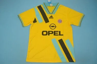 93-94 Bayern Munich away yellow