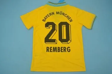 93-94 Bayern Munich away yellow