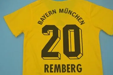 93-94 Bayern Munich away yellow