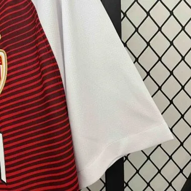 16-17 Monaco Home Retro Kit Football Uniform