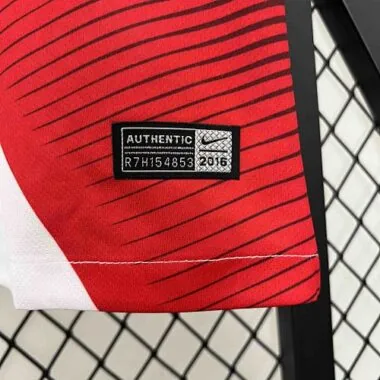 16-17 Monaco Home Retro Kit Football Uniform
