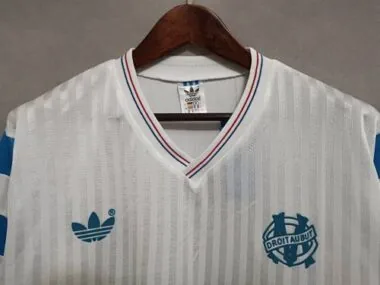 90-91 Marseille home long sleeve