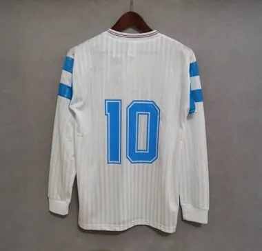 90-91 Marseille home long sleeve
