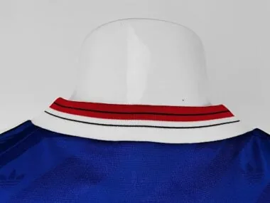 86-88 Manchester United away blue long sleeve player version
