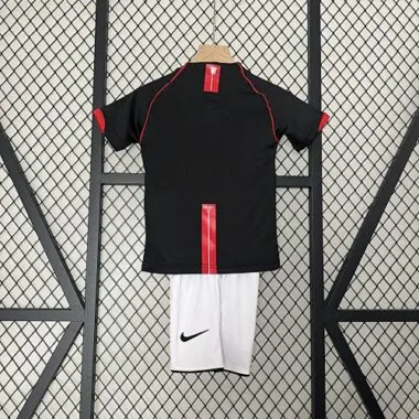07-08 Manchester United Away Retro Kids Kits Children Sets