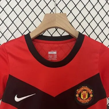 09-10 Manchester United Home Retro Kid Kits Children Sets