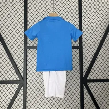 87-88 Napoli Home Kids Retro Kits Maradona Children Shirt