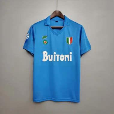 87-88 Napoli home blue