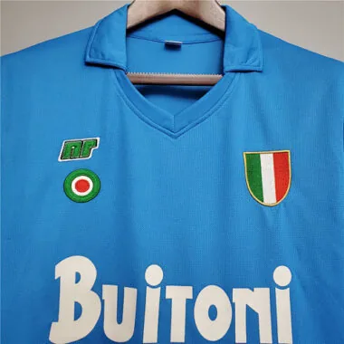 87-88 Napoli home blue
