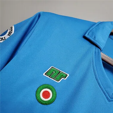 87-88 Napoli home blue
