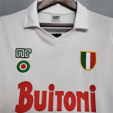 87-88 Napoli away white