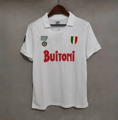 87-88 Napoli away white