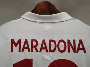 87-88 Napoli away white