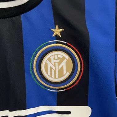 09-10 Inter Milan Home Retro Kids Kits Children Shirt