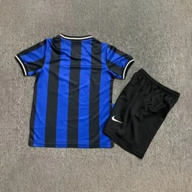 09-10 Inter Milan Home Retro Kids Kits Children Shirt