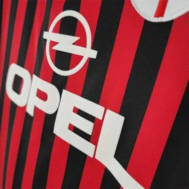 99-00 AC Milan home long sleeve