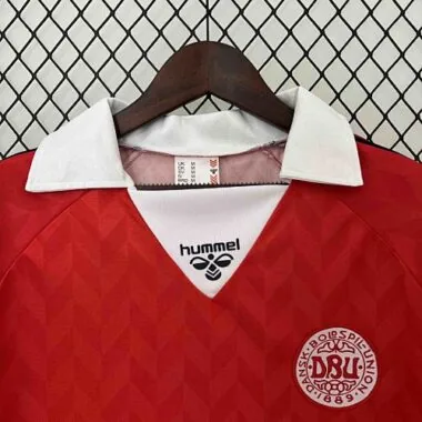 1988 Denmark Home Retro Kit Football Uniform AAAAJerseys Dropshipping Yupoo