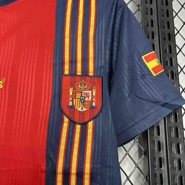 1996 Spain Home Retro Kit Vintage Shirt