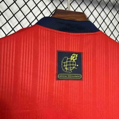 1996 Spain Home Retro Kit Vintage Shirt