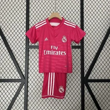 14-15 Real Madrid Away Retro Kids Kits Vintage Children Sets Football Jerseys Yupoo