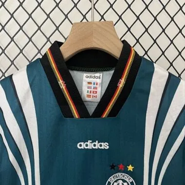 1996 Germany Away Retro Kids Kits Euro Cup Shirt Cheap Jerseys Yupoo