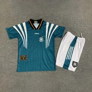 1996 Germany Away Retro Kids Kits Euro Cup Shirt Cheap Jerseys Yupoo