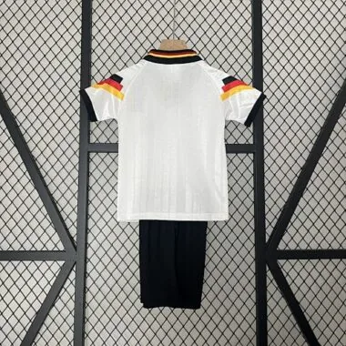 1992 Germany Home Retro Kids Kits Euro Cup Shirt Soccer Jerseys Yupoo